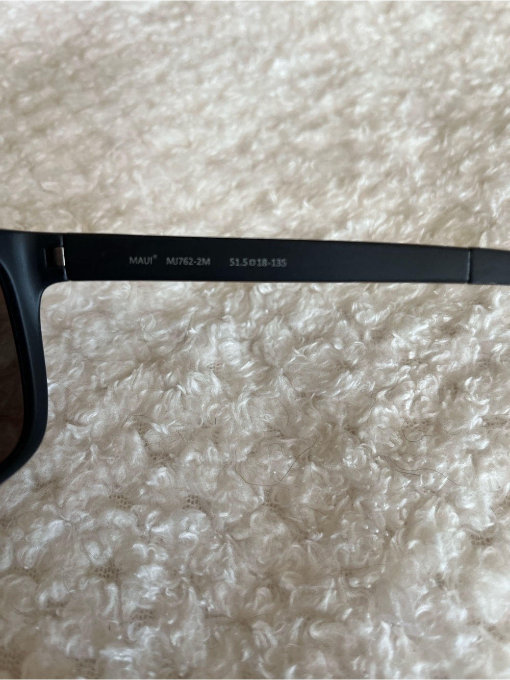 Maui Jim Longitude Black Sunglasses w/ Pink Mirrored Sunrise Lenses EUC - Picture 7 of 9